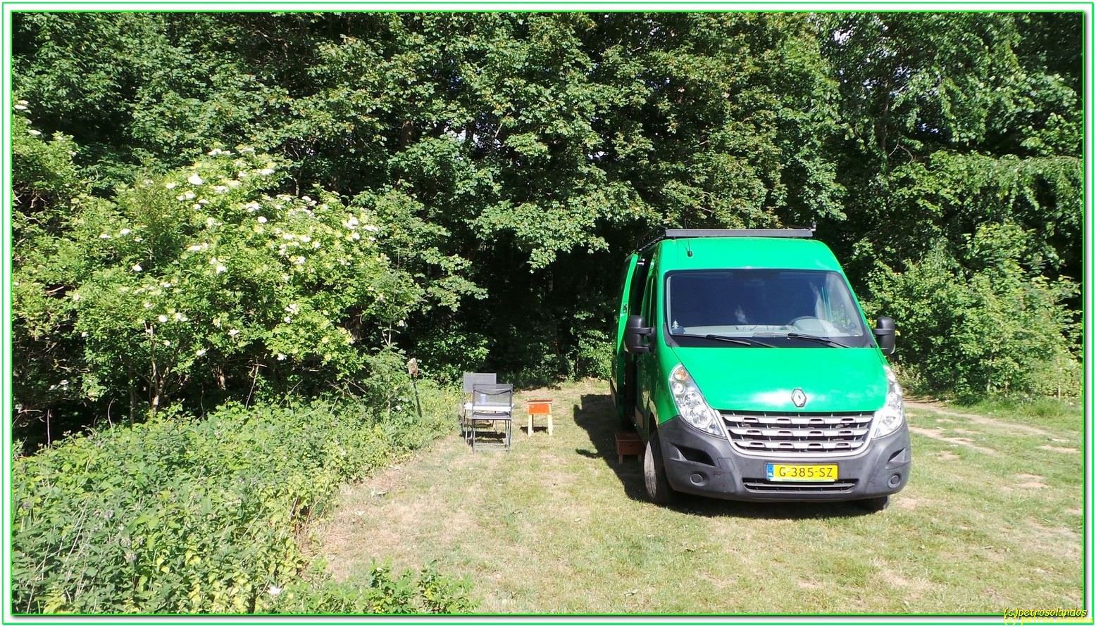 camping met stoeltjes
